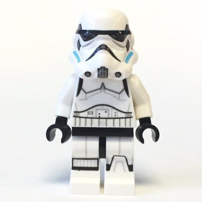 LEGO Minifigure -- Stormtrooper (Printed Legs, Dark Azure Helmet Vents)-Star Wars / Star Wars Rebels -- SW0578 -- Creative Brick Builders